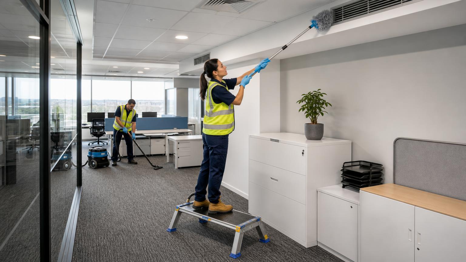 Periodic Cleaning Tasks for Commercial Buildings